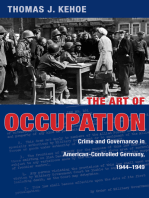 The Art of Occupation: Crime and Governance in American-Controlled Germany, 1944–1949