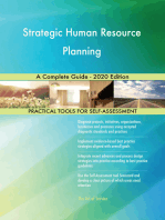Strategic Human Resource Planning A Complete Guide - 2020 Edition