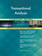 Transactional Analysis A Complete Guide - 2020 Edition