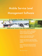 Mobile Service Level Management Software A Complete Guide - 2020 Edition