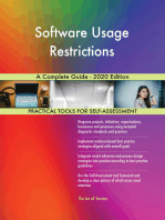 Software Usage Restrictions A Complete Guide - 2020 Edition