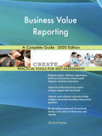 Business Value Reporting A Complete Guide - 2020 Edition