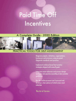 Paid Time Off Incentives A Complete Guide - 2020 Edition