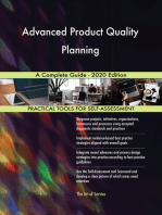 Advanced Product Quality Planning A Complete Guide - 2020 Edition