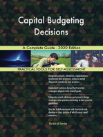 Capital Budgeting Decisions A Complete Guide - 2020 Edition