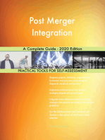 Post Merger Integration A Complete Guide - 2020 Edition