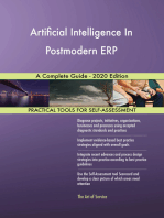 Artificial Intelligence In Postmodern ERP A Complete Guide - 2020 Edition