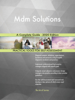 Mdm Solutions A Complete Guide - 2020 Edition