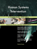 Human Systems Intervention A Complete Guide - 2020 Edition