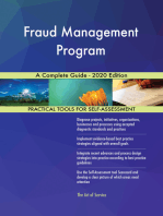 Fraud Management Program A Complete Guide - 2020 Edition