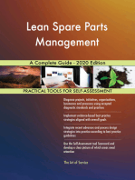 Lean Spare Parts Management A Complete Guide - 2020 Edition