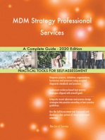 MDM Strategy Professional Services A Complete Guide - 2020 Edition