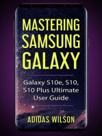 Mastering Samsung Galaxy - Galaxy S10e, S10, S10 Plus Ultimate User Guide