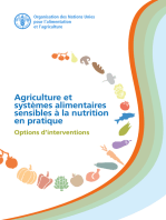 Agriculture et systemes alimentaires sensibles à la nutrition en pratique: Options d’interventions