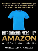 Introducing Merch by Amazon: A Practical Guide