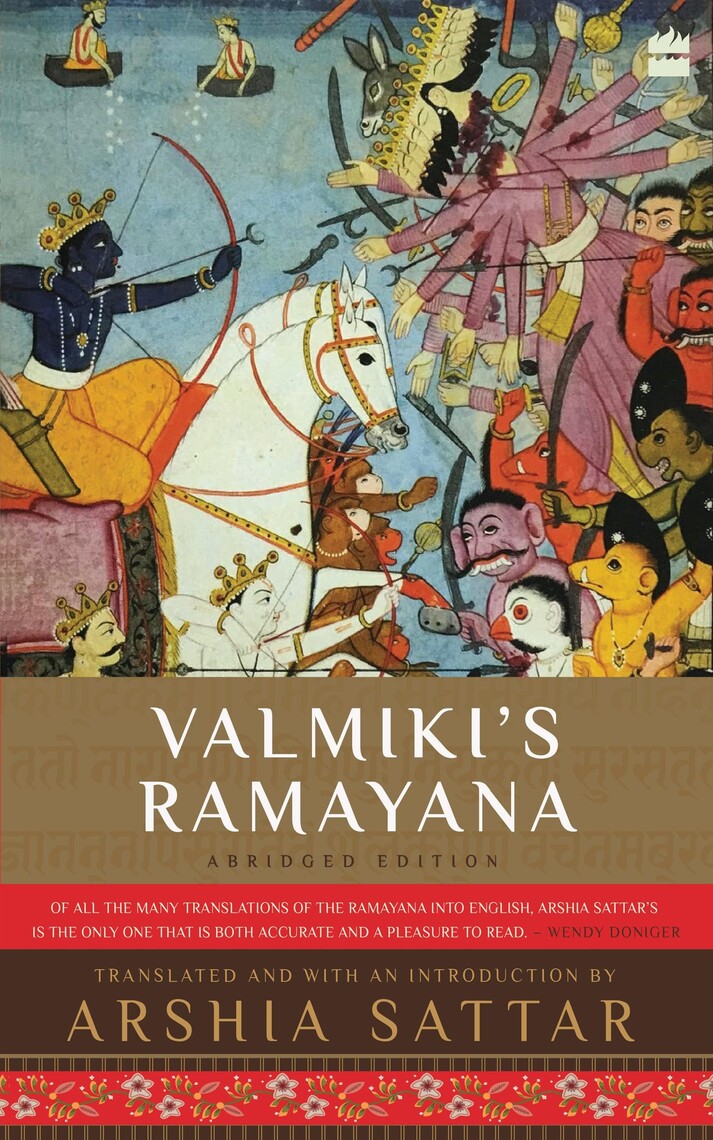 Read Valmiki's Ramayana Online by Arshia Sattar Books