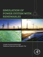 Simulation of Power System with Renewables