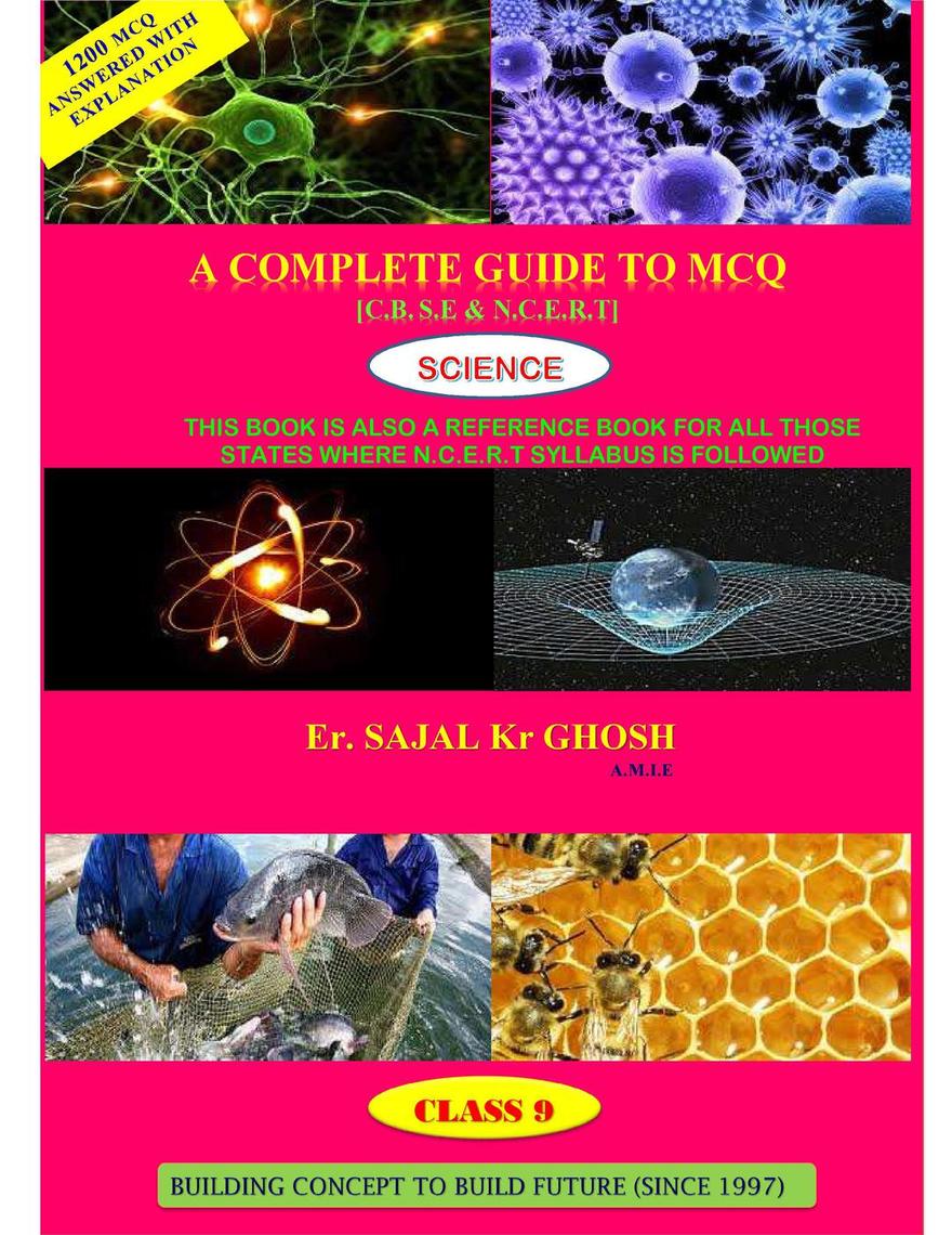 A Complete Guide to M.C.Q,Science (C.B.S.E & N.C.E.R.T),Class 9 by Er ...