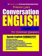 Preston Lee's Conversation English For Estonian Speakers Lesson 1: 20