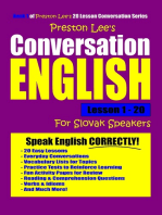 Preston Lee's Conversation English For Slovak Speakers Lesson 1: 20