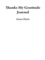 Thanks My Gratitude Journal