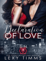 Declaration of Love: Sin Series, #3