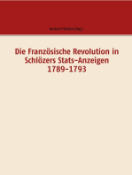 Die Französische Revolution in Schlözers Stats-Anzeigen 1789-1793: Dokumente