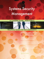 Systems Security Management A Complete Guide - 2020 Edition