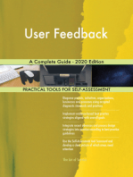 User Feedback A Complete Guide - 2020 Edition