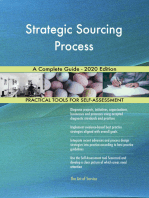 Strategic Sourcing Process A Complete Guide - 2020 Edition