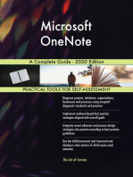 Microsoft OneNote A Complete Guide - 2020 Edition