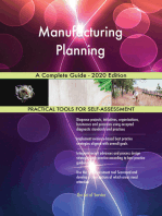 Manufacturing Planning A Complete Guide - 2020 Edition