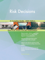 Risk Decisions A Complete Guide - 2020 Edition