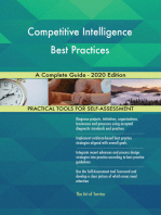 Competitive Intelligence Best Practices A Complete Guide - 2020 Edition