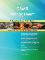 DBMS Management A Complete Guide - 2020 Edition