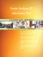 Factor Analysis Of Information Risk A Complete Guide - 2020 Edition