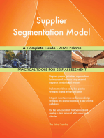 Supplier Segmentation Model A Complete Guide - 2020 Edition