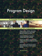 Program Design A Complete Guide - 2020 Edition