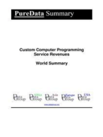 Custom Computer Programming Service Revenues World Summary