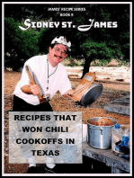 Recipes that Won Chili Cookoffs in Texas: James' Recipe Series, #2