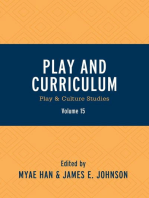 Play and Curriculum: Play & Culture Studies