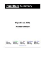 Paperboard Mill Products World Summary: Market Values & Financials by Country