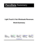 Light Truck & Van Wholesale Revenues World Summary: Market Values & Financials by Country