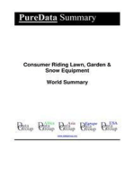 Consumer Riding Lawn, Garden & Snow Equipment World Summary: Market Sector Values & Financials by Country