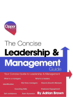 The Concise Management & Leadership Guide: The Concise Collection, #2