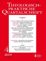 Heiligkeit: Theologisch-praktische Quartalschrift 4/2019