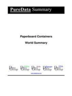 Paperboard Containers World Summary: Market Values & Financials by Country