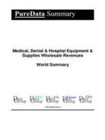 Medical, Dental & Hospital Equipment & Supplies Wholesale Revenues World Summary