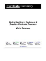 Marine Machinery, Equipment & Supplies Wholesale Revenues World Summary: Market Values & Financials by Country
