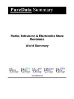 Radio, Television & Electronics Store Revenues World Summary: Market Values & Financials by Country